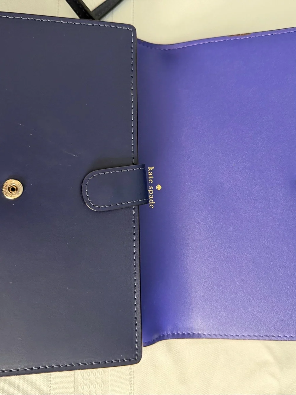 Kate Spade  Navy Leather Crossbody Bag/Wallet